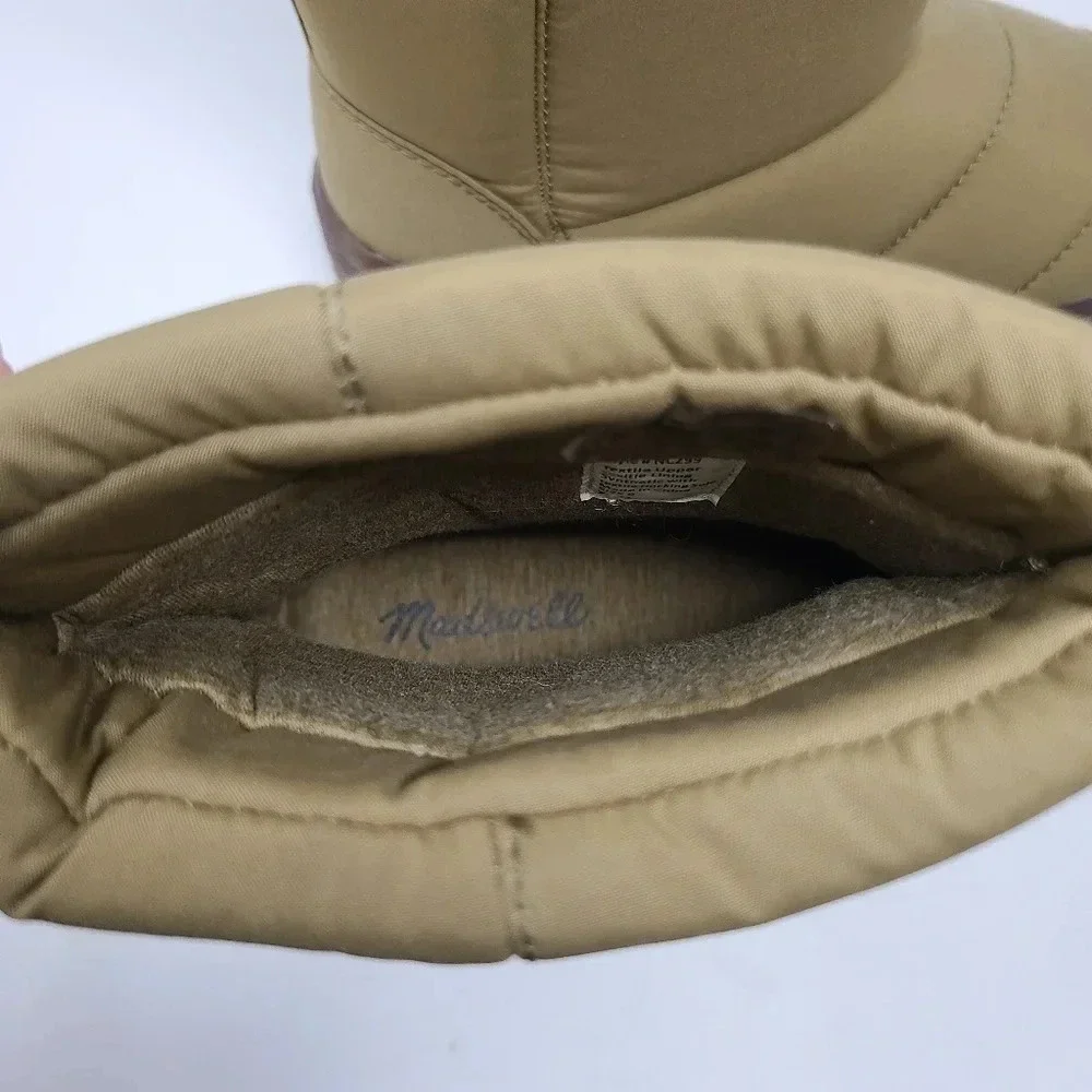 Madewell The Toasty Puffer Boots Olive Surplus 6